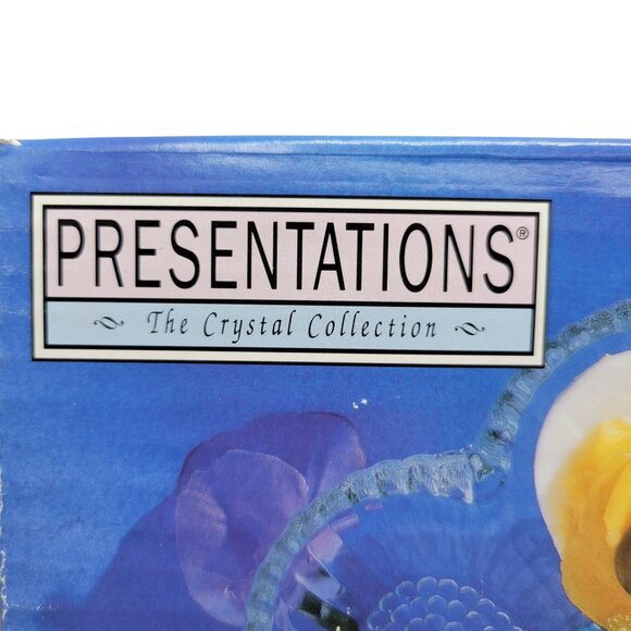 Pfaltzgraff Presentations Crystal Collection Deviled Egg Relish Platter - Picture 7 of 9